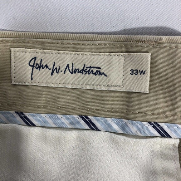 JOHN W NORDSTROM SHORTS MENS 33 SUPIMA COTTON GOLF STYLE 9” INSEAM ZIPPER FLY - Picture 9 of 15